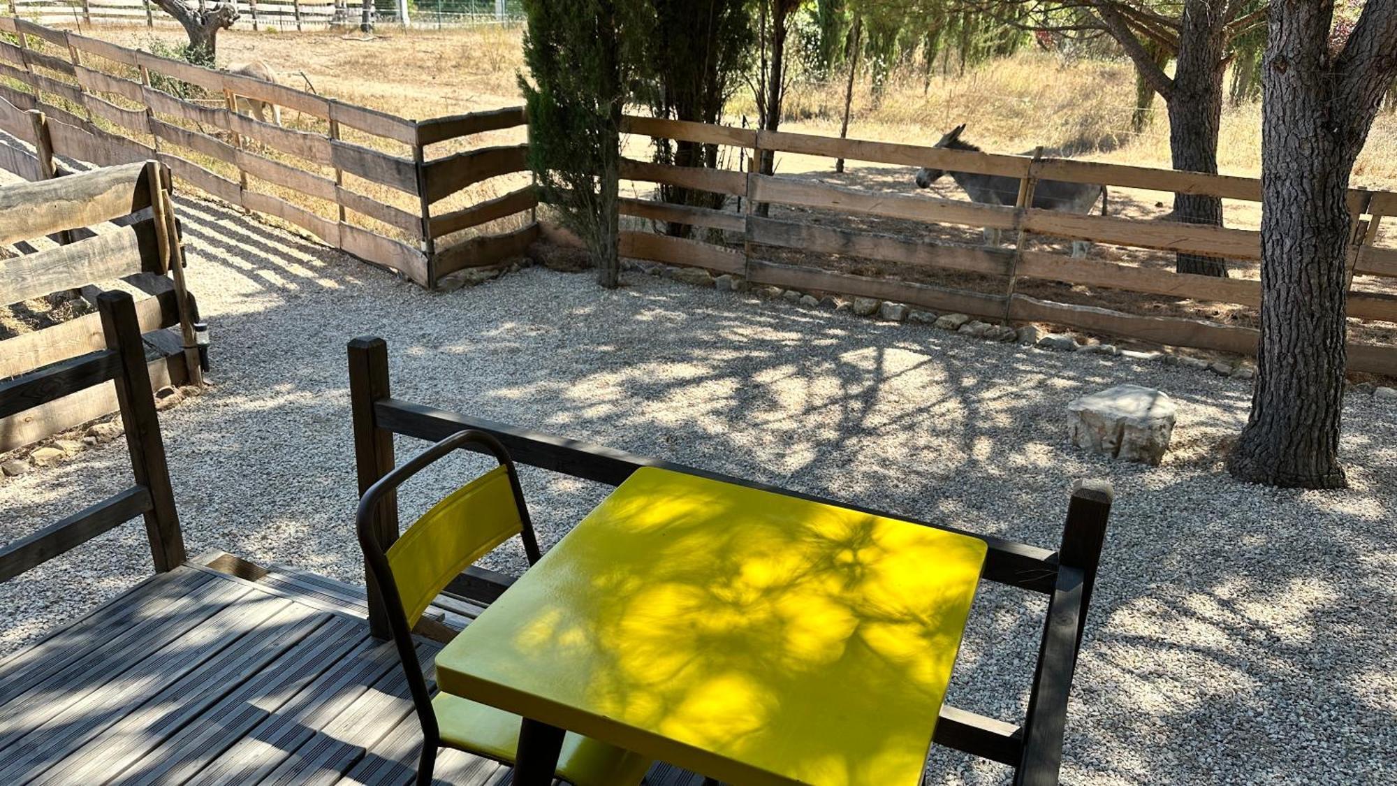 Superbe Roulotte De Charme Otel Bagnols-en-Forêt Dış mekan fotoğraf